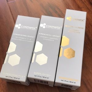 Cosmetic skin solutions (used) retinol, photo, supreme retinol crystal